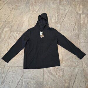 Callaway Swing Tech Performance Hoodie Black Men’s Golf Sweatshirt Sz Large